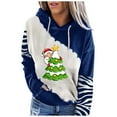 thumbnail image 1 of Sudadera con capucha de manga larga con cuello redondo y estampado de moda para mujer Fridja  bvmnju6192, 1 of 8
