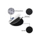 thumbnail image 3 of 3M Extra Strong Double Sided Sticker, Black Reusable Selfdhesive Tape Round 5cm Powerful Double Sided Adhesive for DIY/Photo Frame, 20 pieces, 3 of 4