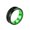 Green, variant on Men's Stainless Steel Personalized Minimalist Two-Color Polished Ring Red 9
