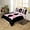 Black Pink, variant on Erosebridal Kawaii Initial Letter Comforter Cover Twin, Monogrammed H Duvet Cover Twin, Ribbon Cow Reversible Bedding Twin Size, Ultra Soft Bedroom Decoration, 2pcs(No Comforter)