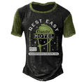 thumbnail image 4 of Camiseta retro europea y americana para hombre, camiseta de ciclismo holgada informal de manga corta con estampado 3D, camiseta deportiva para hombre, 4 of 5
