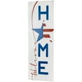 thumbnail image 4 of Northlight Americana "Welcome Home" Wooden Porch Board Sign Decoration - 35.75", 4 of 6