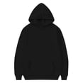 thumbnail image 4 of Linfrsh Girls Sequin Angel Wings Hoodies Trendy Long Sleeve Hooded Baggy Drawstring Sweat Fashion Casual Pullovers With Pockets(Black,4-5 Years), 4 of 8