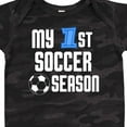 thumbnail image 4 of Inktastic My 1st Soccer Season Boys Baby Bodysuit, 4 of 5