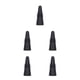 thumbnail image 1 of Naiovety Botellas de vino Tapones de silicona Tapas Bebidas Antifugas Tapón de acero inoxidable Ergonómico Forma de cono Beber Negro Type2 NO2, 1 of 6
