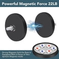 thumbnail image 2 of Rubber Coated Magnets,Neodymium Magnet Base,Strong Magnets Hold 12PCS, 2 of 5