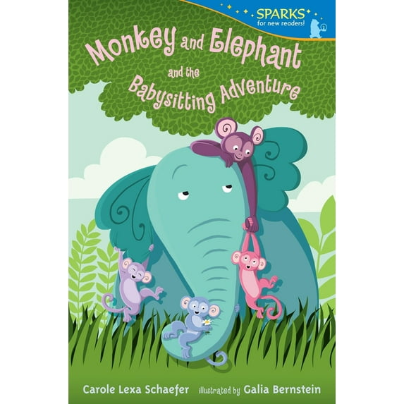 Pre-Owned Monkey and Elephant and the Babysitting Adventure: Candlewick Sparks (Paperback) 0763697818 9780763697815