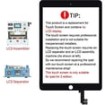 thumbnail image 4 of T Phael New Digitizer Repair Kit With Tools For iPad Air 2 9.7" A1566 A1567, 4 of 4