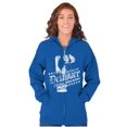 thumbnail image 3 of Popeye Delaware First State Pride DE Zip Up Hoodie Men's Women's Brisco Brands M, 3 of 6
