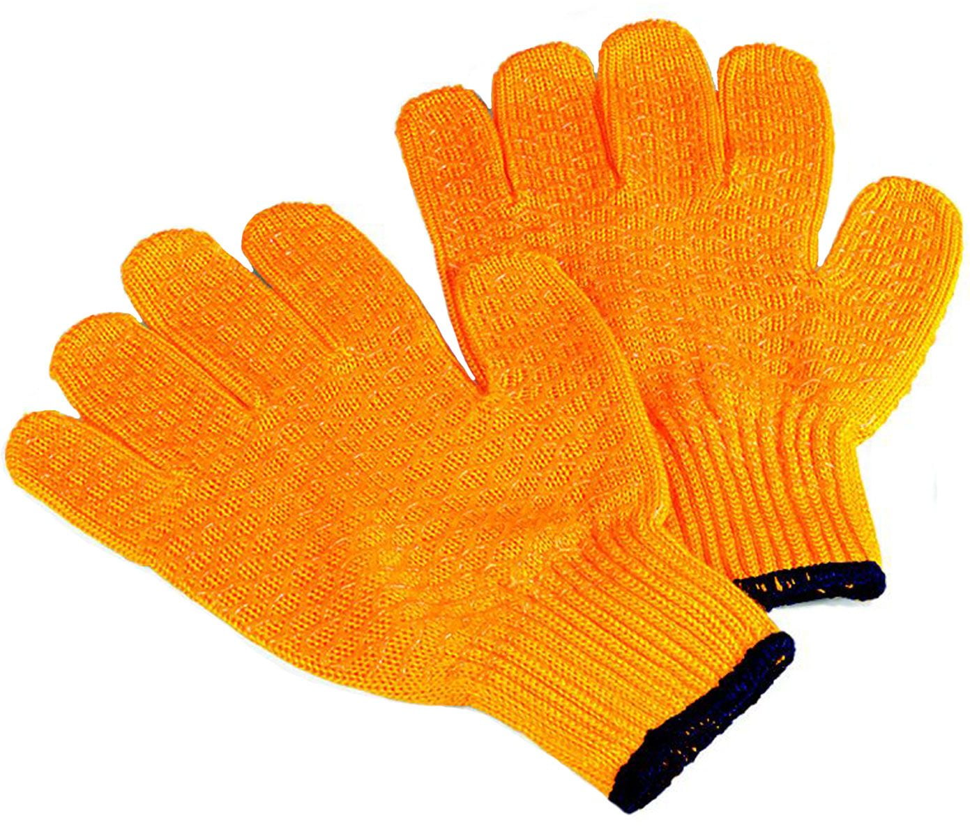 Tsunami Orange Grip Glove, Size Large
