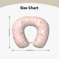 thumbnail image 5 of Xecao Easter Bunny Print Memory Foam Cervical Neck Pillow Versatile U-Shaped Pillows for Home,Office,Camping,Travelling,Soft Washable Cover, 5 of 8
