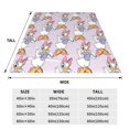 thumbnail image 3 of Manta de felpa suave con diseño de pato Daisy, para dormitorio, sala de estar, sofá, oficina, regalo para todas las estaciones para mujeres, hombres, niñas y niños, 3 of 7