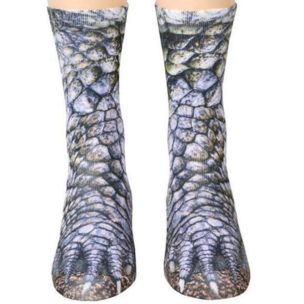 Divertidos Regalos De Navidad, Calcetines Novedosos Con Forma De Pata De Animal En 3D
