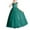 Girls Dresses Green, variant on Big Girls Prom Dresses Size 4-14 Sleeveless Crewneck Teens Kids Formal Solid A-Line Layered-Tulle Elegant Graduation Evening Party Maxi Dress