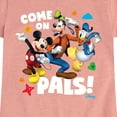 thumbnail image 3 of Disney Jr - Come On Pals  - Toddler & Youth Girls Short Sleeve Graphic T-Shirt, 3 of 5