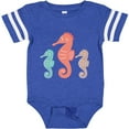 thumbnail image 3 of Inktastic Seahorse Ocean Sea Creatures Boys or Girls Baby Bodysuit, 3 of 5