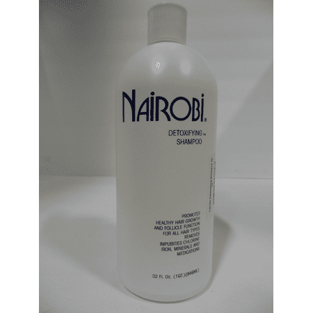 Nairobi Detoxifying Shampoo, promotes healthy hair growth 32
