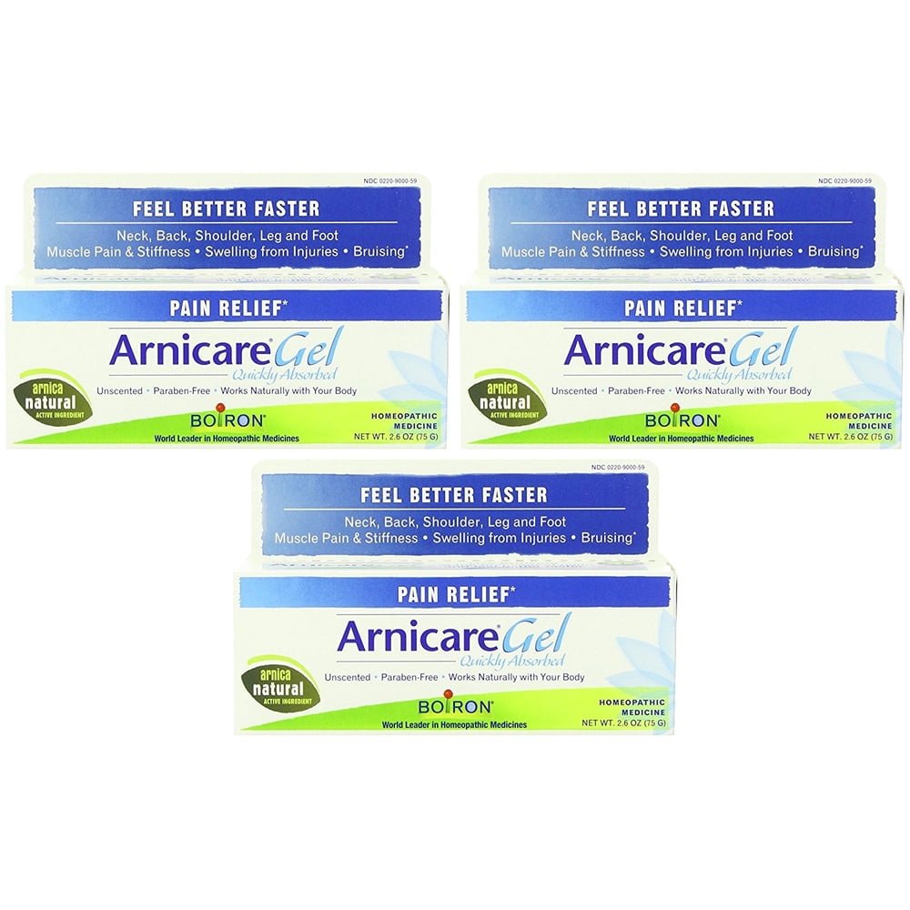 Arnicare Gel Pain Relief Unscented Paraben Free Homeopathic Net