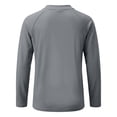 thumbnail image 6 of UJNDER Boys Rash Guard Swim Shirt Long Sleeve Solid Color Summer Beach Sun Protection Top Quick-Dry Short Sleeve Swim Top for Kids 3-12Y 01_Grey,3-4 Years, 6 of 9
