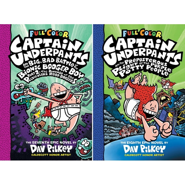 Captain Underpants 1-12 | Science books for ecommerce - Walmart