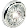 Attwood 1.5" Round LED Stainless Steel Courtesy Light, Amber