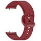 thumbnail image 2 of Correa Silicona Repuesto para Reloj Galaxy Fit 3 2024 () Roja, 2 of 6