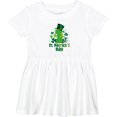 thumbnail image 3 of Inktastic Babys 1st St Patricks Day Irish Shamrock Girls Baby Dress, 3 of 5