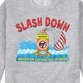 thumbnail image 3 of Pete The Cat - Splash Down - Men's Crew Neck Fleece Pullover, 3 of 6