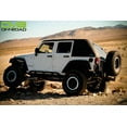 thumbnail image 2 of DV8 Offroad 07-18 Jeep Wrangler JK 2 Piece Fast Back Hard Top 4 Door - Black (DS Only), 2 of 12