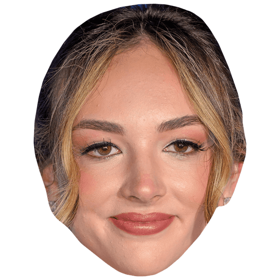 Isabelle Smith (Smile) Big Head. Larger than life mask.