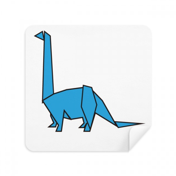 Origa Dinosaur Herbivore Glasses Cloth Screen Cleaner Suede Fabric 2 Pack