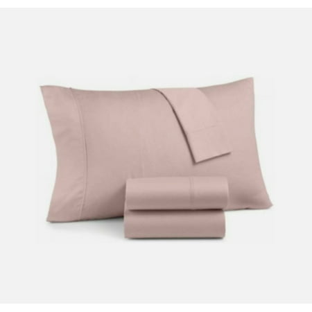 AQ TEXTILES Pink Solid 700 Thread Count Queen Sheet Set