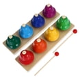 thumbnail image 4 of HEATSHAKING Ensemble de 2 Instruments de Musique pour Tout-Petits Compétences en Résolution de Problèmes Jeu à la Maison Multi Bois Cuivre, 4 of 8