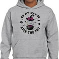 thumbnail image 2 of On My Way to Stir the Pot Hoodie Sweatshirt Unisex Small Grey, 2 of 5