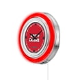 thumbnail image 2 of University of Louisiana at Lafayette 15" Double Neon Wall Clock, 2 of 5