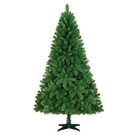 Holiday Time Unlit 6.5' Jackson Spruce Green Artificial Christmas