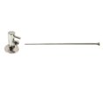 thumbnail image 1 of Toilet Kit with Round Angle Stop, Polished Nickel, 1 of 1