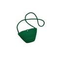 thumbnail image 1 of Qarigey Bolso de hombro de playa de algodón para mujer, estuche de viaje informal de almacenamiento cruzado, organizadores de Color sólido, bolsas de Bolsas de mensajero y de hombro Verde Qarigey AP012360-01, 1 of 6