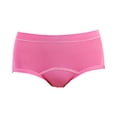 thumbnail image 4 of PMVFHDE Women Menstrual Cycle Panties Side Leakproof Lengthened Triangle Comfortable Solid Color Sanitary Underwear Womens Underwear Watermelon Red,M, 4 of 4