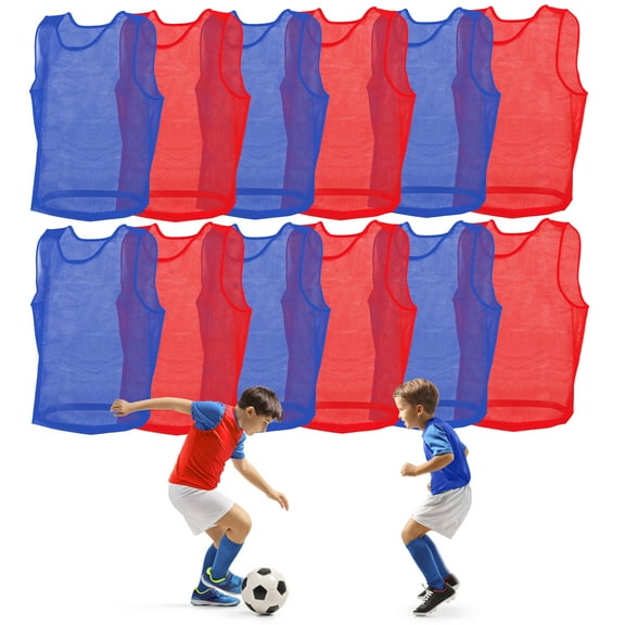Get Out! Youth Teen and Adult Size Scrimmage Vests Pinnies Set of 12