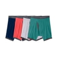 thumbnail image 1 of Bóxer Fruit Of The Loom para Hombre, Ajustado Low Rise Multicolor 4 Piezas Talla EG, 1 of 4
