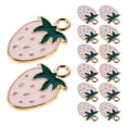 thumbnail image 1 of unbranded 50Ud Dijes De Fresa En Aleación Rosa Para Collares Pulseras Y Aretes Accesorios Para Manualidades, 1 of 6