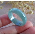 thumbnail image 3 of Icy Green Natural A JADE Jadeite Circle RING USA. 11.75 RING 677994 TN, 3 of 10