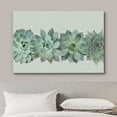 thumbnail image 3 of wall26 Canvas Print Wall Art Variety of Green Desert Succulents Floral Plants Photography Realism Rustic Closeup Colorful Multicolor Ultra for Living Room, Bedroom, Office - 32"x48", 3 of 7