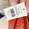 thumbnail image 5 of Michael Kors 35H3GTVC6V Jet Set Travel Medium Logo Dome Crossbody Bag IN RED, 5 of 7