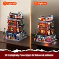 thumbnail image 4 of Set de construcción de bloques Lumibricks Street Fusion de 3036 piezas, 4 of 9