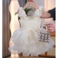 thumbnail image 3 of Hotiary Toddler Kids Girls Summer Tulle Princess Infant Baby Sling Sleeveless Mesh Casual Party Romper Dress for 6 Months-7 Years, 3 of 4