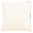 thumbnail image 3 of SAFAVIEH Raissa Geometric Chevron Accent Pillow, 20" x 20", Blue/Beige, 3 of 3