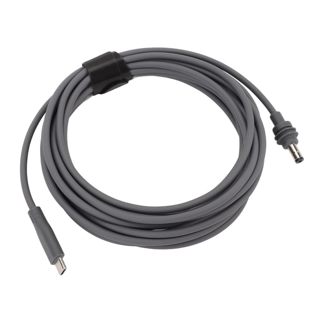 Starlink Mini USB C vers DC, Câble d'Alimentation Flexible et DC Directement vers USB C, Résistant à l'Eau en Extérieur, Cordon à Longue Portée avec Entrée Type C et Prise Barillet DC pour Satellite, 6,6 Pieds