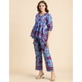 thumbnail image 3 of Moomaya Printed 2 Pcs Coord Set For Women, Cotton Top With Pants For Summers, 3 of 9